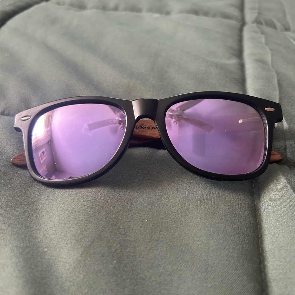 Slyk Shades Blue and White Case